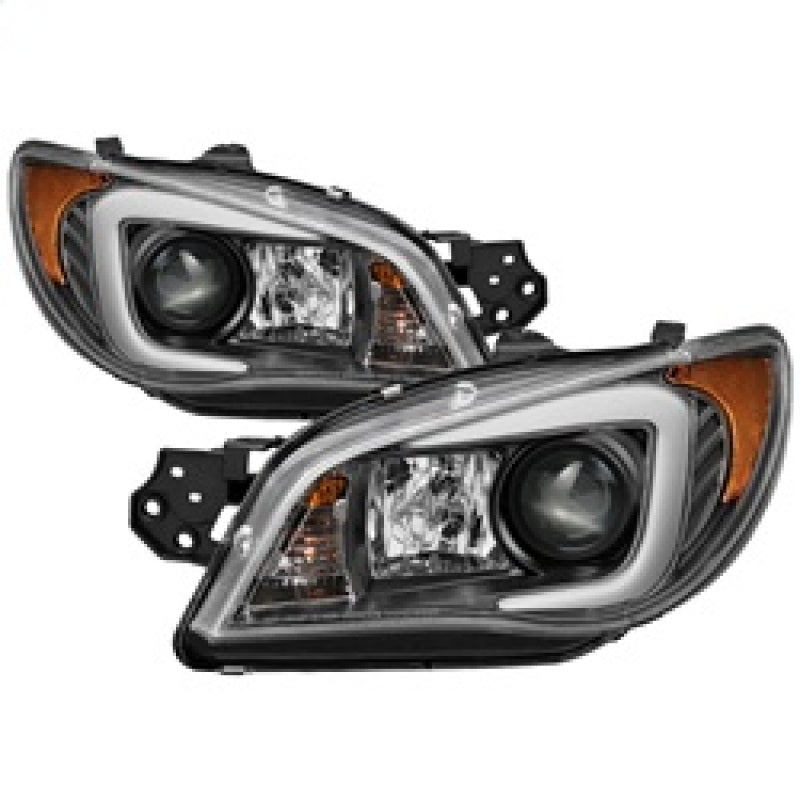FR SPORT Spyder Subaru WRX 06-07 Projector Headlights - HID Model Only - Black...