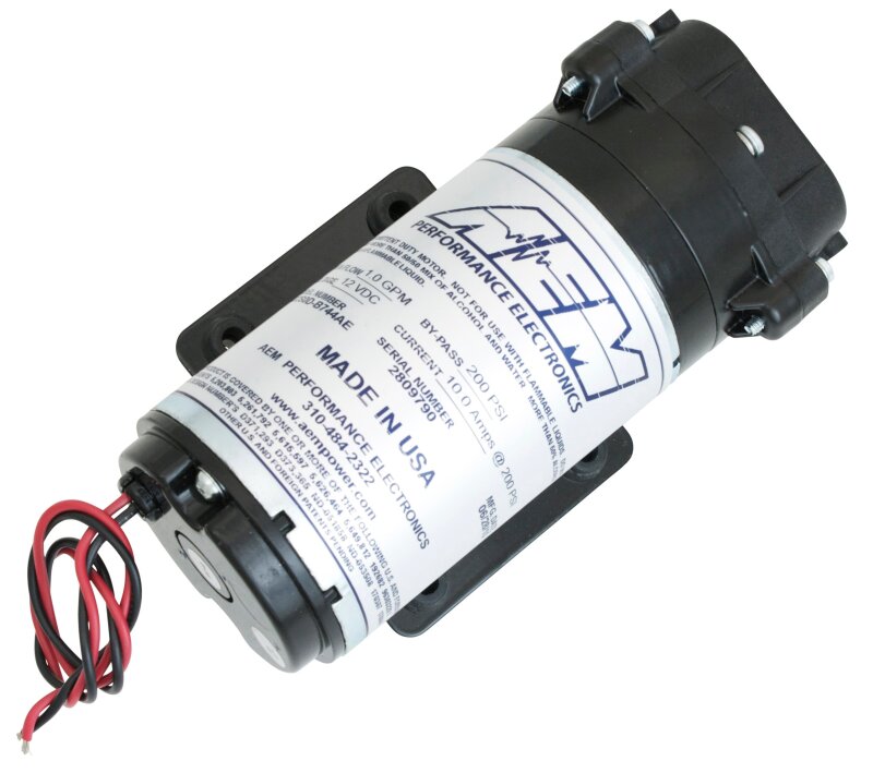 FR SPORT AEM Electronics Water/Methanol Injection 200psi Recirculation Pump - View 8