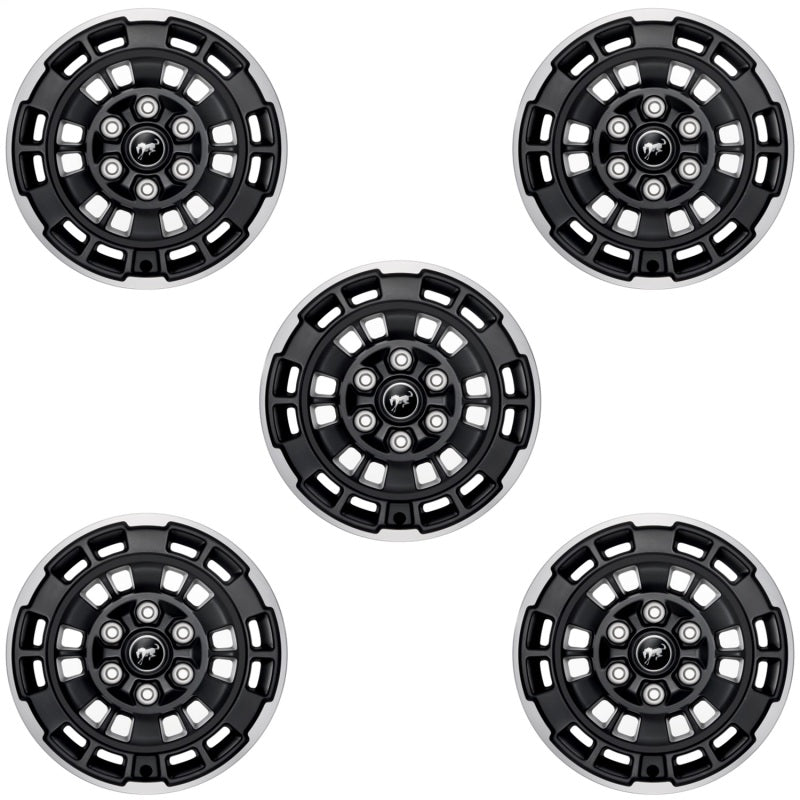 Ford Racing 21-24 Bronco 17in x 8.5in Machined Face Wheel Kit M-1007K-P1785MBM