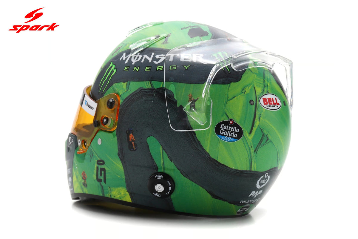 STM Diecast Spark-Model Mclaren F1 Team MCL39 L. Norris Helmet Las Vegas 2025 1:5 - View 2