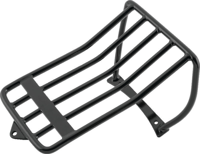 Bikers Choice 06-12 FXST W/ 200 MM Tire & Solo Seat Black Luggage Rack 482809