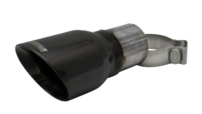 Corsa Single Universal 2.75in Inlet / 4in Outlet Black PVD Pro-Series Tip Kit TK005BLK