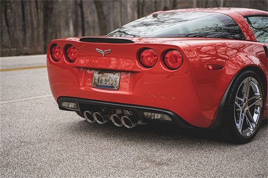 FR SPORT Corsa 06-13 Chevy Corvette C6 Z06 7.0L / 09-13 ZR1 6.2L Polished AxleBack Exhaust...