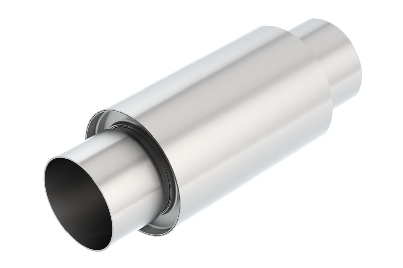 FR SPORT Borla 3 -1/2in In/Out x 5in Round x 8in Long XR-1 Sportsman Shorty Racing Muffler 40004S...