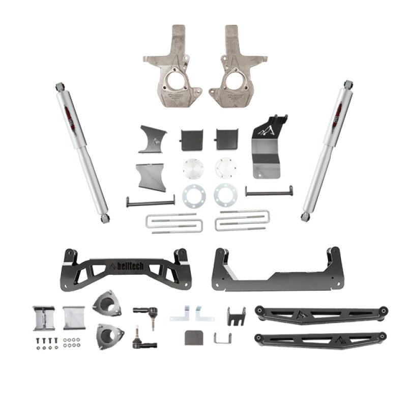 FR SPORT Belltech 07-16 Chevrolet Silverado / GMC Sierra 1500 4WD 7-9" Suspension Lift Kit w/...