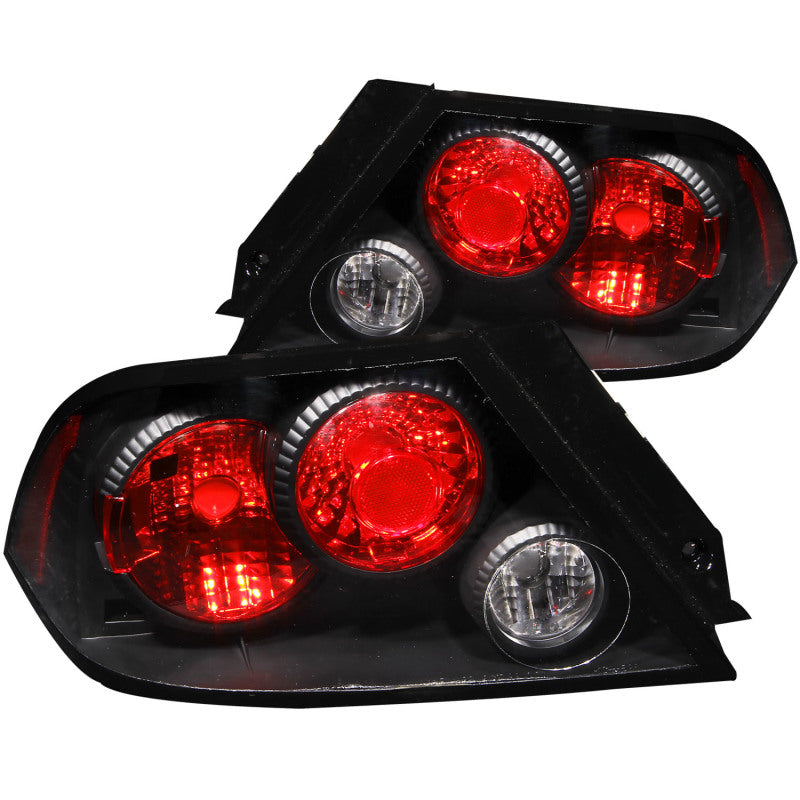 Anzo 2002-2003 Mitsubishi Lancer Tail lights Black