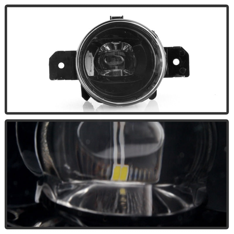 Spyder Nissan Altima 19-20 OEM Full LED Fog Lights w/ Universal Switch Clear FL-NA19-LED-C 5087065