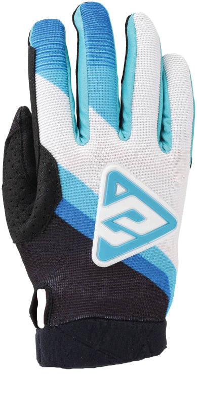Answer 24 Peak Flo Gloves Black/Blue/White Youth - Medium 442883