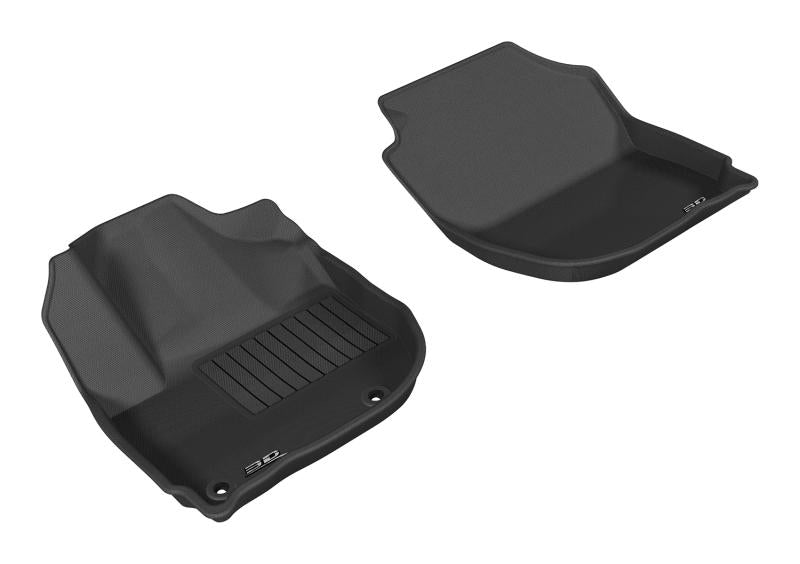3D MAXpider 2015-2020 Honda Fit/Hr-V Kagu 1st Row Floormat - Gray L1HD05511501
