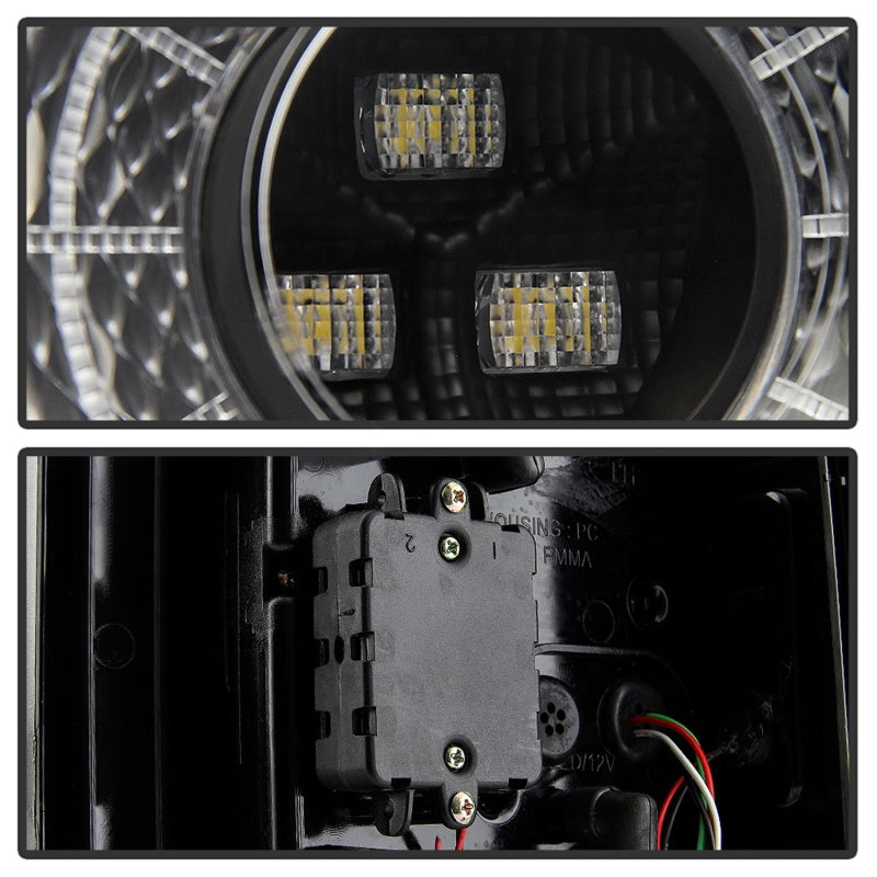 FR SPORT Spyder 19-20 Jeep Wrangler - Full LED Tail Lights - Seq Turn Signal - Black...