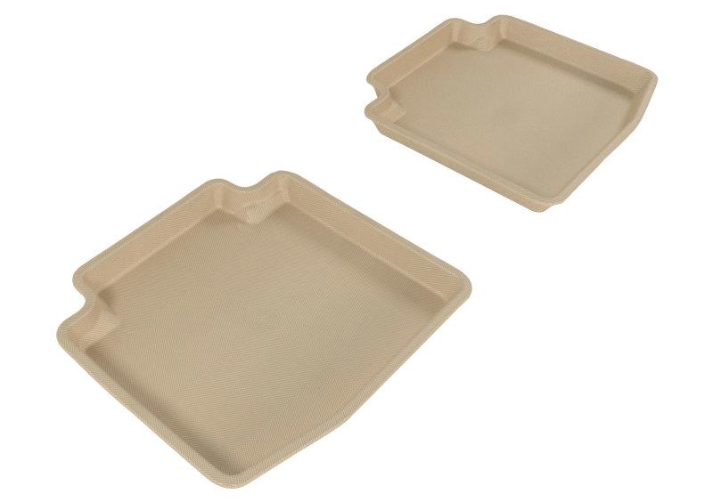 FR SPORT 3D MAXpider 2005-2009 Buick Lacrosse Kagu 2nd Row Floormats - Tan L1BC00221502