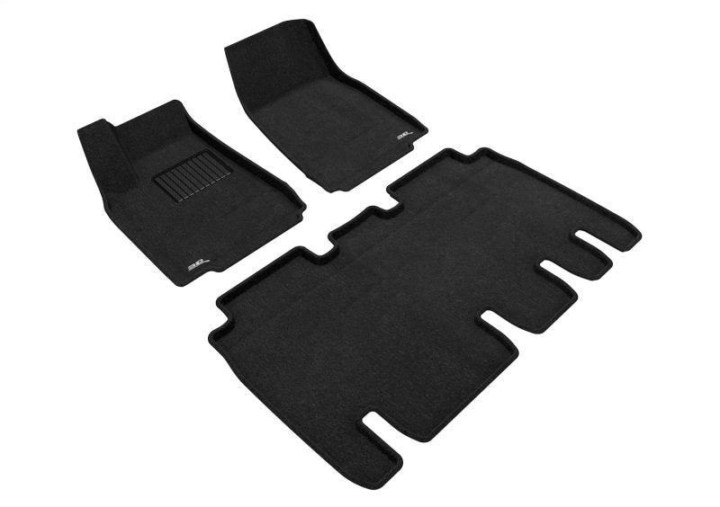 3D MAXpider 16-21 Tesla Model X 5-Seats Elegant Black R1 R2 L1TL01104709
