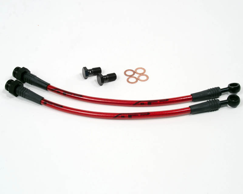 FR SPORT Agency Power 89-94 Nissan 240SX Rear Steel Braided Brake Lines AP-S13-410