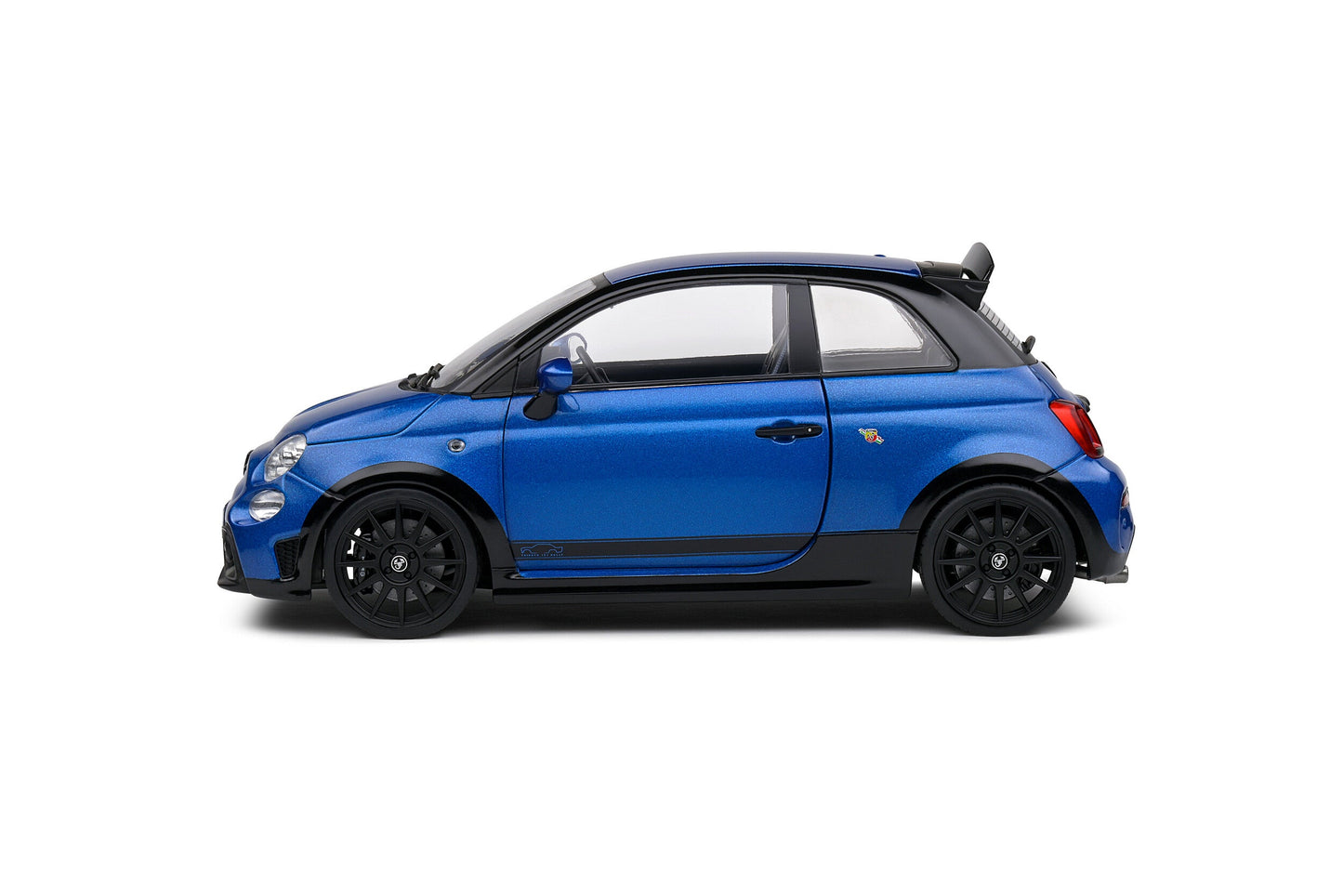 Solido 2022 Fiat 695 (500) Abarth Tribute 131 Rally Blue 1:18