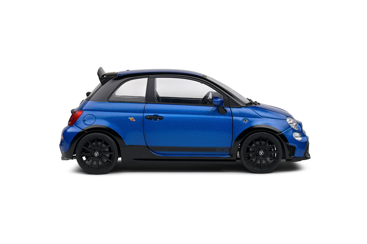 Solido 2022 Fiat 695 (500) Abarth Tribute 131 Rally Blue 1:18