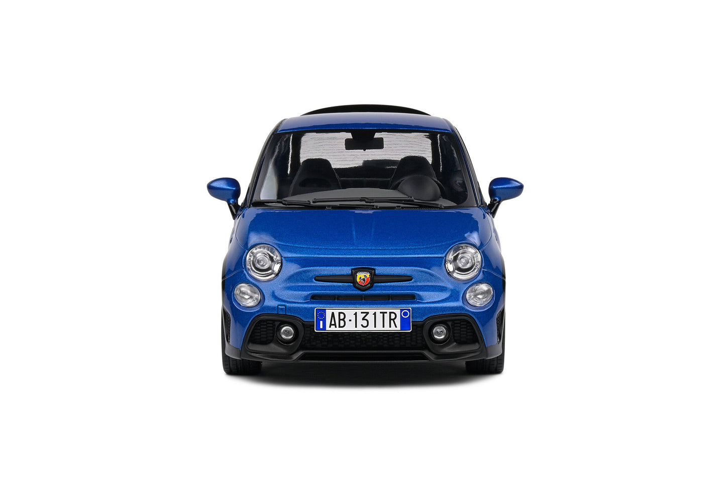 Solido 2022 Fiat 695 (500) Abarth Tribute 131 Rally Blue 1:18