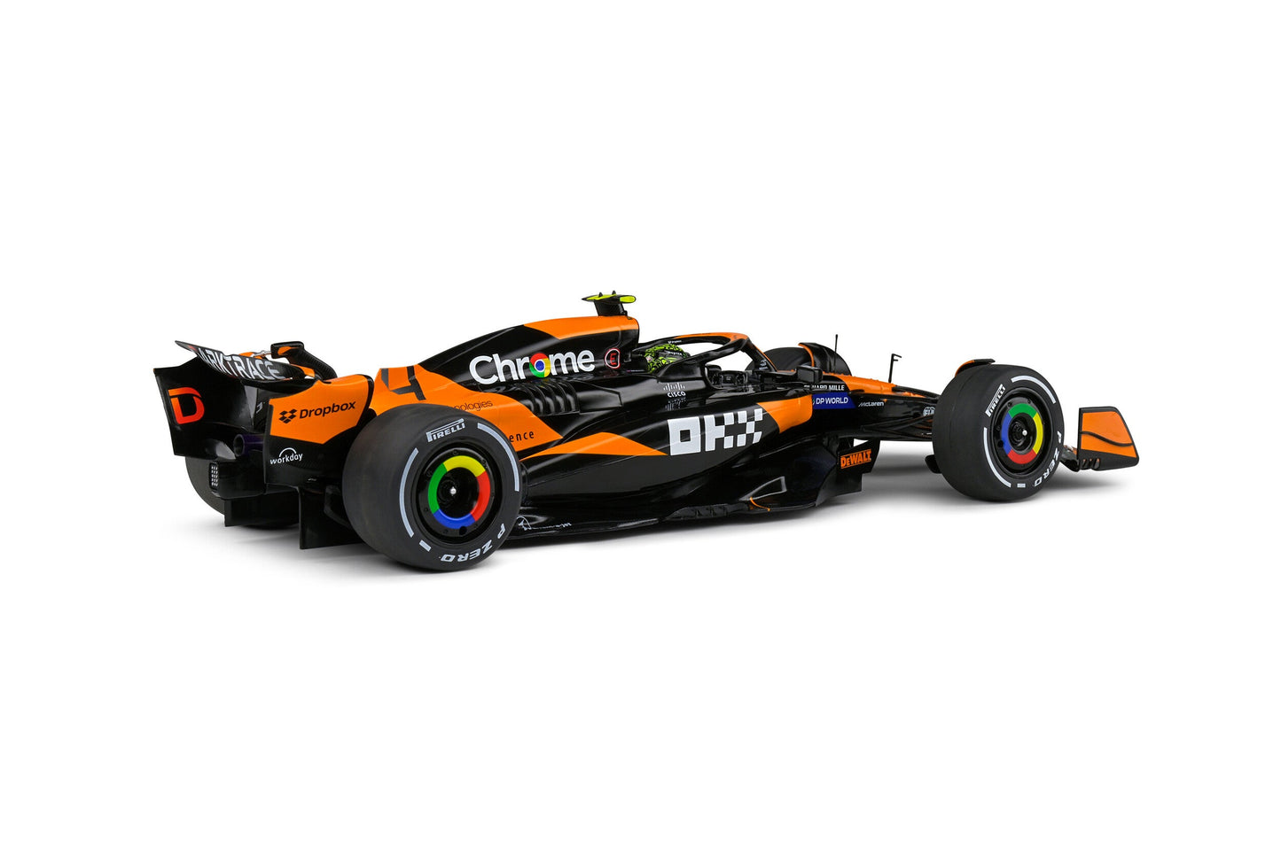Solido Mclaren F1 Team MCL38 Orange L. Norris First Win Miami GP 2024 1:18