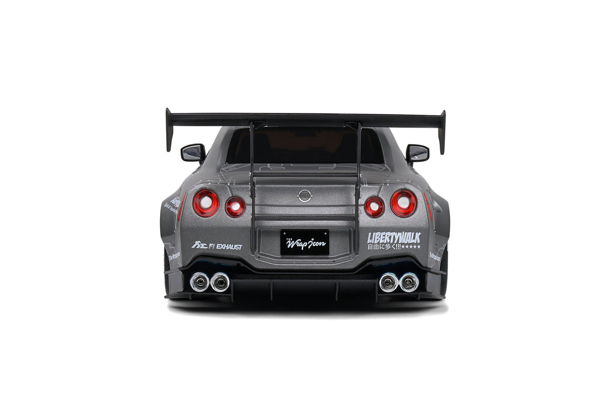 STM Diecast Solido 2020 Nissan GT-R (R35) W/ Liberty Walk Body Kit 2.0 Catalogue Design Grey 1:18...