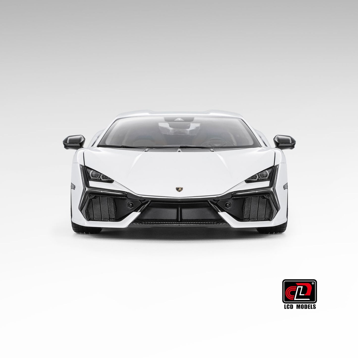 LCD 2024 Lamborghini Revuelto White 1:18