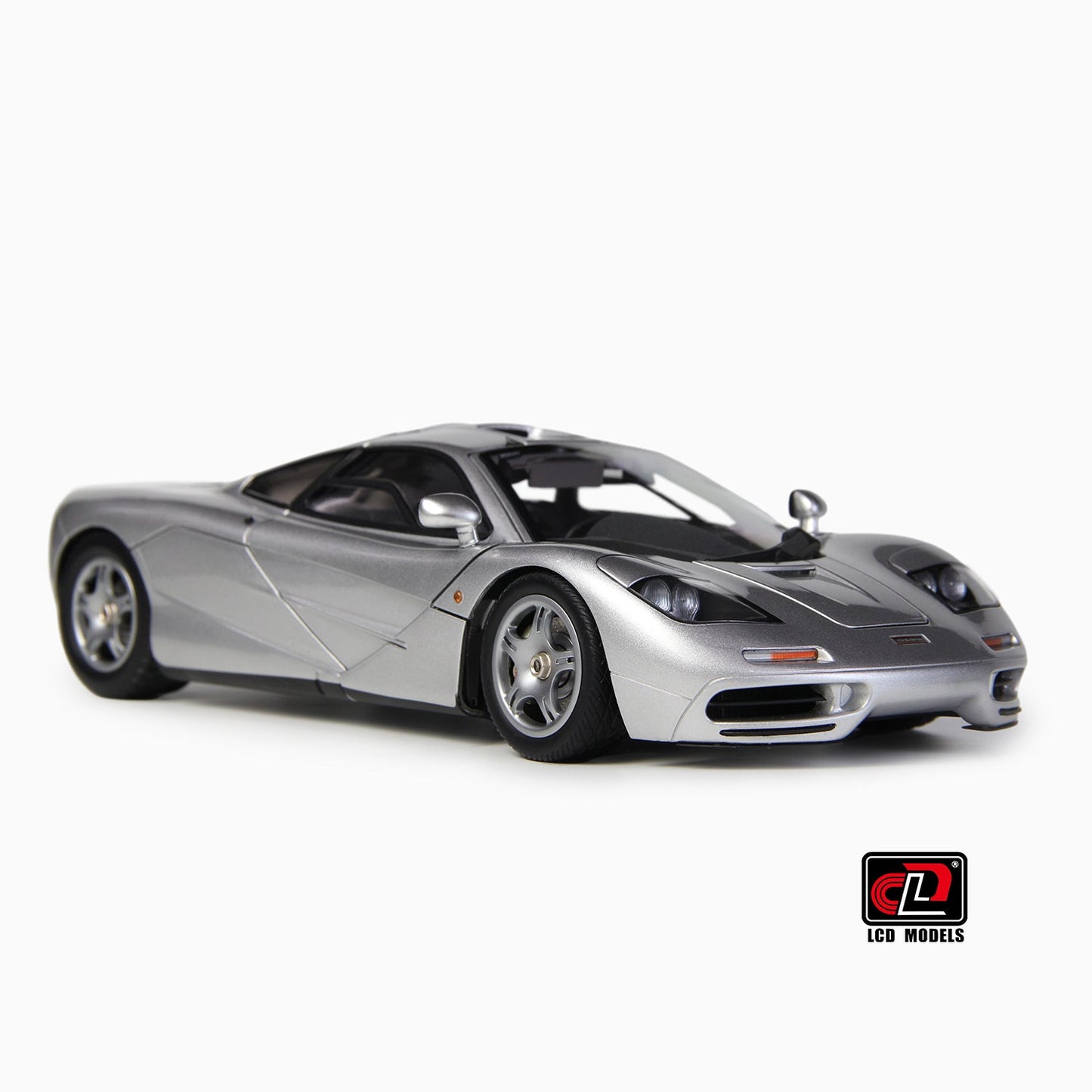 LCD 1993 Mclaren F1 XP5 Silver Metallic 1:18