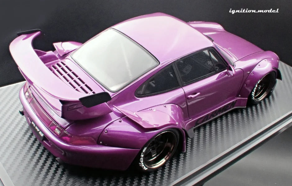 Ignition Model Porsche 993 RWB "Carmen" Purple Metallic 1:18