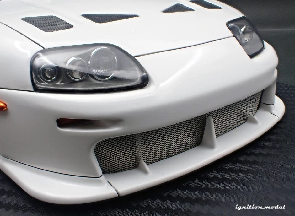 Ignition-Model Toyota Supra Mk4 (A80) TRD 3000GT (BBS LMs) White 1:18
