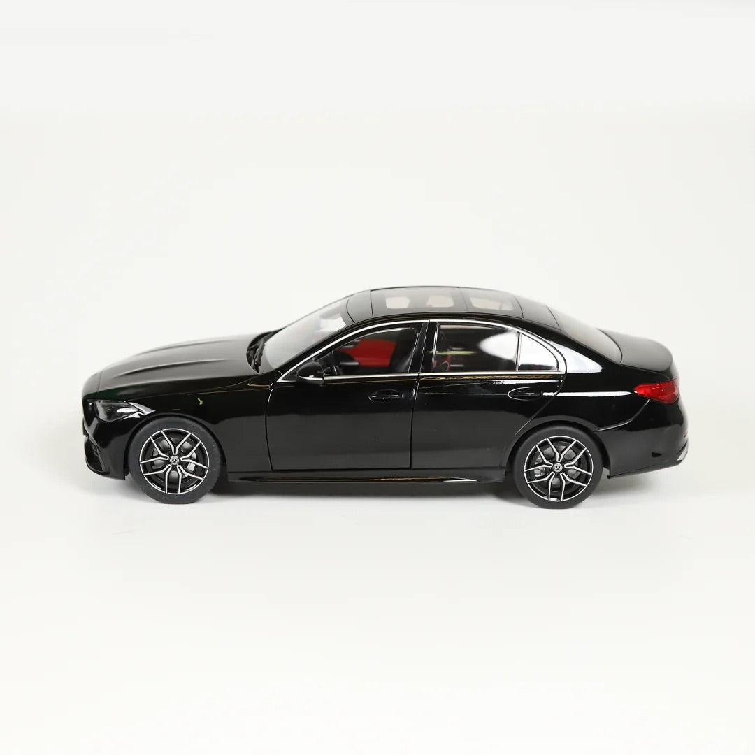 NZG 2022 Mercedes Benz C-Class (W206) Sedan Obsidian Black Metallic 1:18