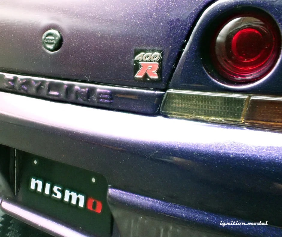 Ignition-Model Nissan Skyline GT-R 400r R33 (BCNR33) RHD Midnight Purple 1:18