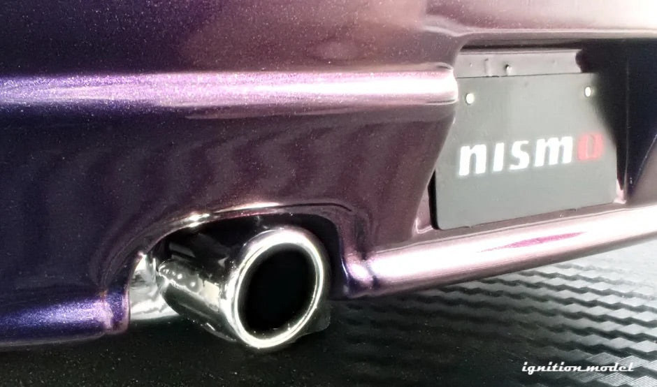 Ignition-Model Nissan Skyline GT-R 400r R33 (BCNR33) RHD Midnight Purple 1:18