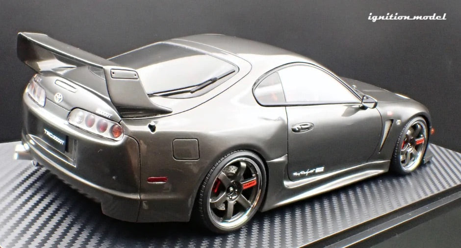 Ignition-Model Toyota Supra Mk4 (A80) TRD 3000GT Gun Metallic 1:18