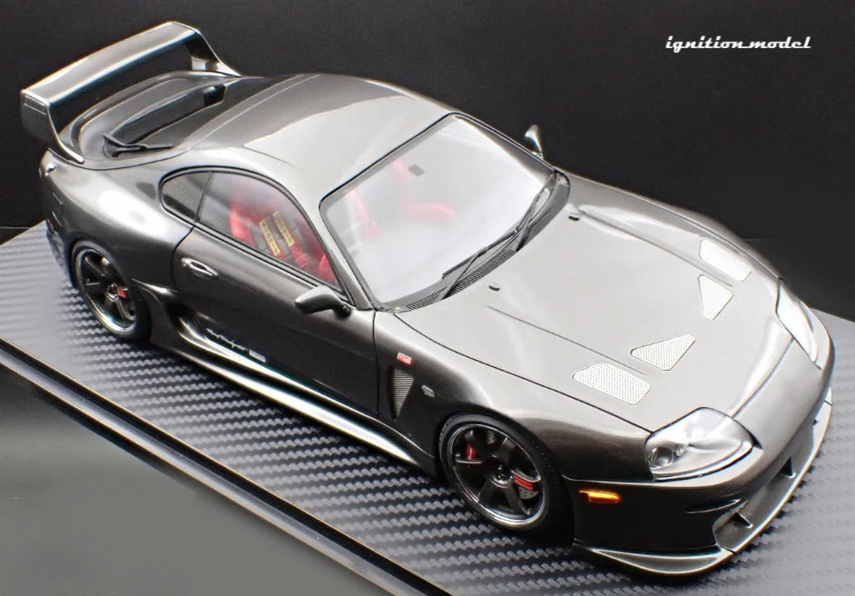 Ignition-Model Toyota Supra Mk4 (A80) TRD 3000GT Gun Metallic 1:18