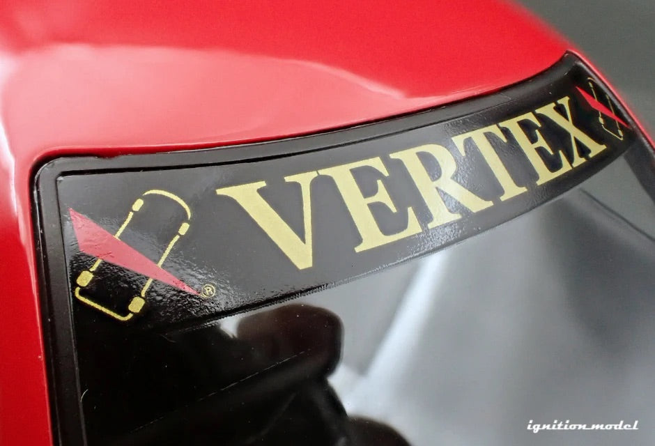 Ignition-Model Nissan Vertex S13 Silvia Red 1:18