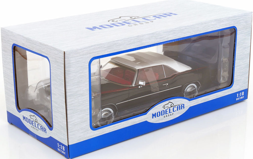 MCG 1976 Cadillac Eldorado Convertible Black 1:18