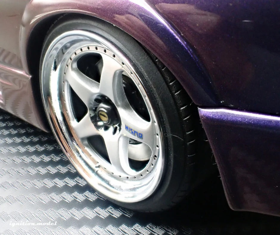 Ignition-Model Nissan Skyline GT-R 400r R33 (BCNR33) RHD Midnight Purple 1:18