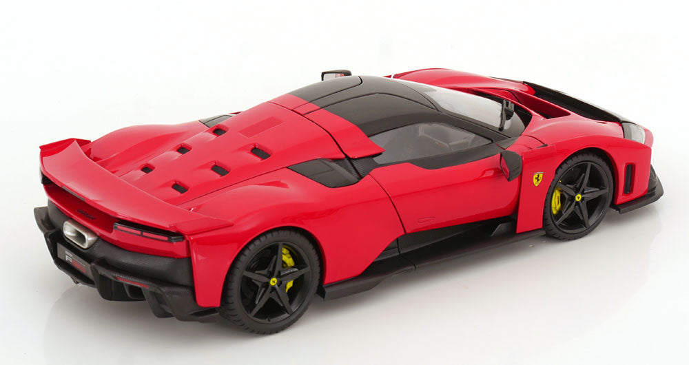 Bburago Signature Series 2024 Ferrari F80 Red (Rossa Corsa) w/ Black Wheels 1:18