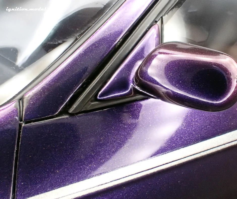 Ignition-Model Nissan Skyline GT-R 400r R33 (BCNR33) RHD Midnight Purple 1:18