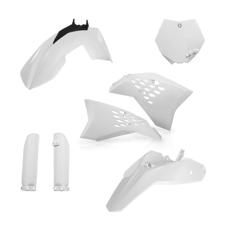Acerbis 12-15 KTM SX65 Full Plastic Kit - White 2320850002