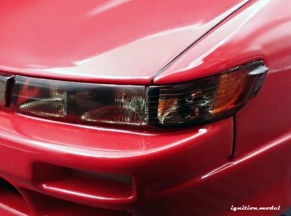 Ignition-Model Nissan Vertex S13 Silvia Red 1:18