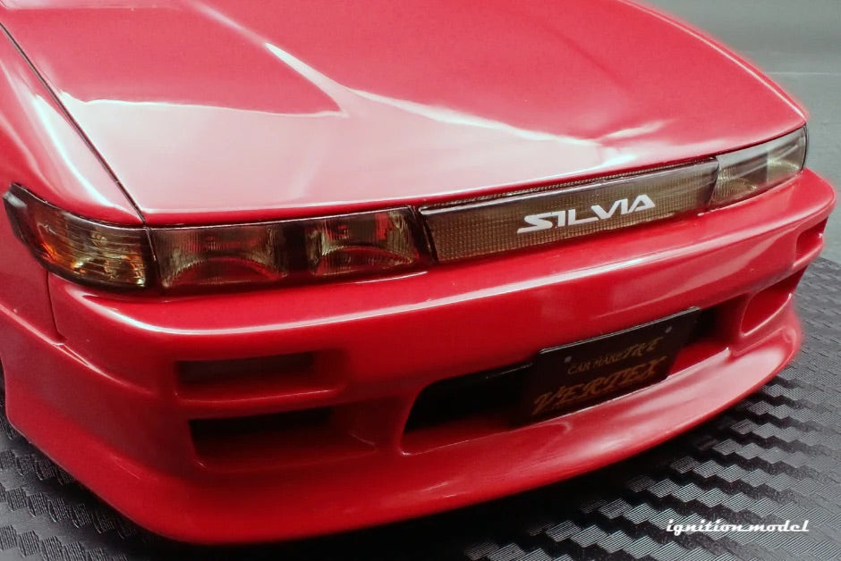 Ignition-Model Nissan Vertex S13 Silvia Red 1:18