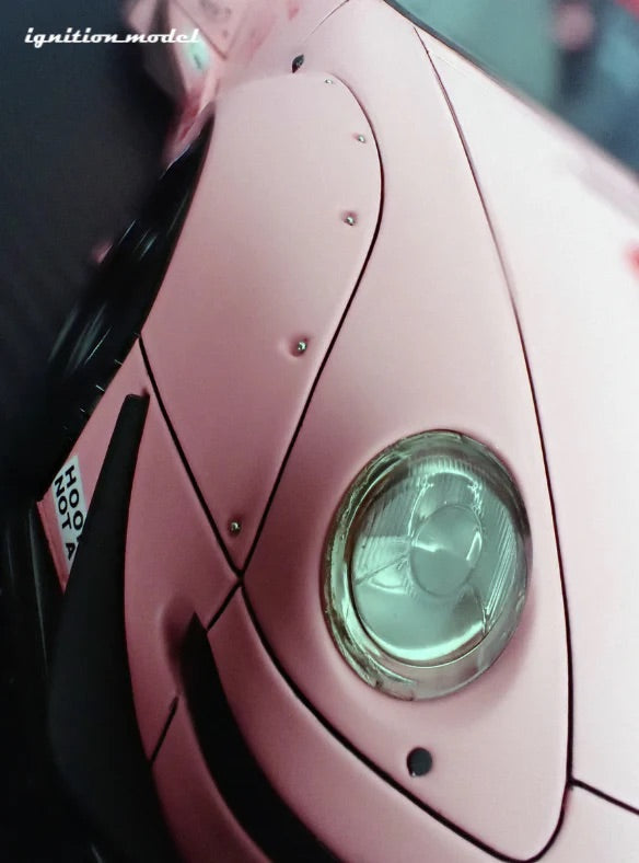 Ignition Model Porsche 993 RWB "Hooters" Matte Pink 1:18