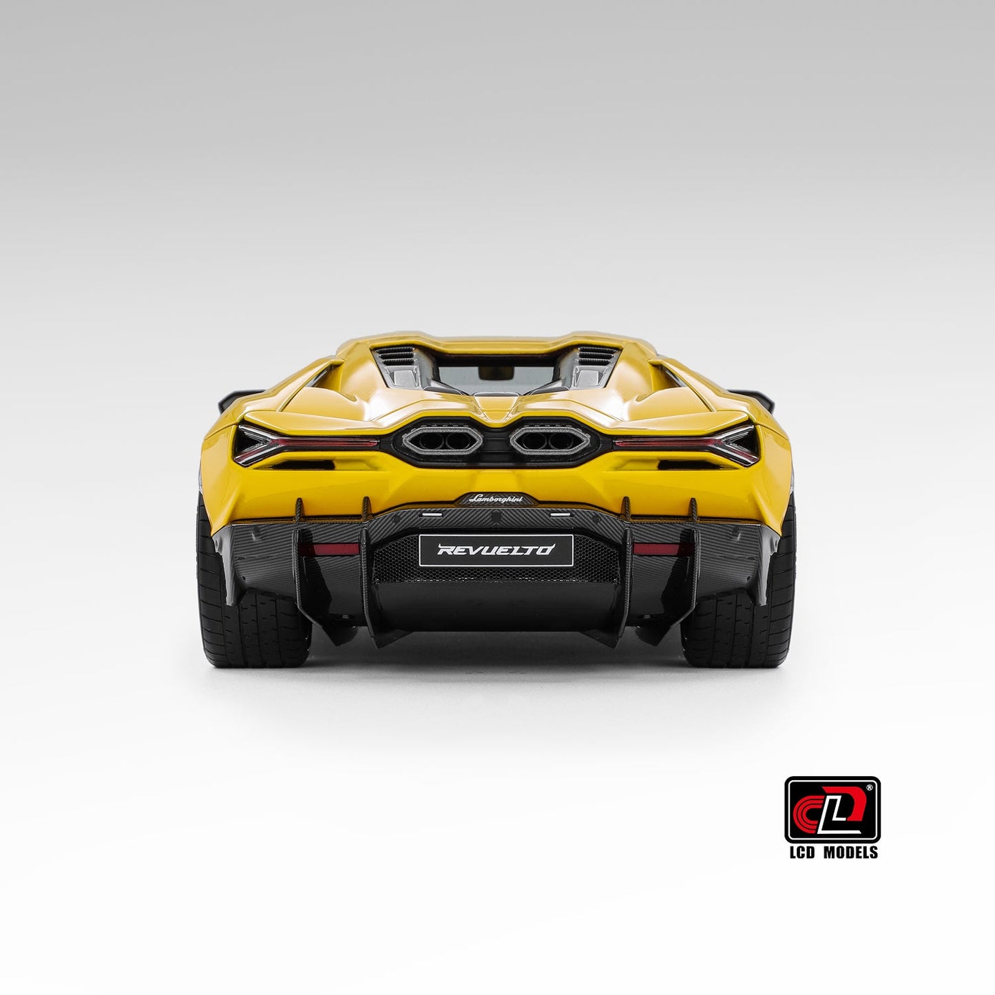 LCD 2024 Lamborghini Revuelto Yellow 1:18