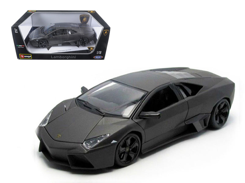 Rapid Vehicles Lamborghini Reventon Dark Matt Gray 1/18 Diecast Model Car by Bburago  free...