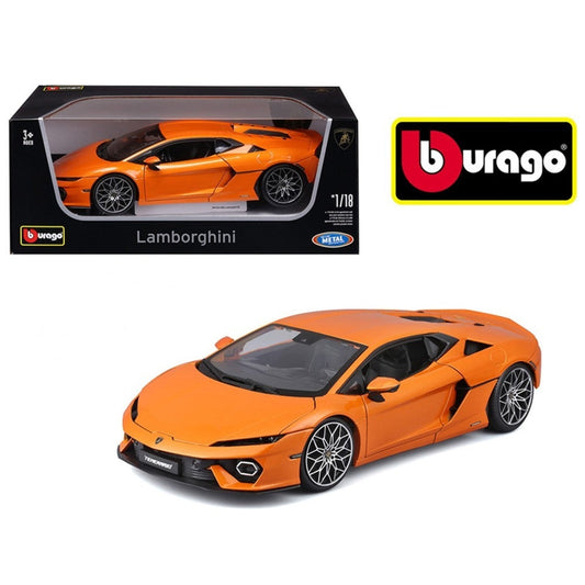 STM Diecast Bburago 2025 Lamborghini Temerario Orange Metalic 1:18 - View 2