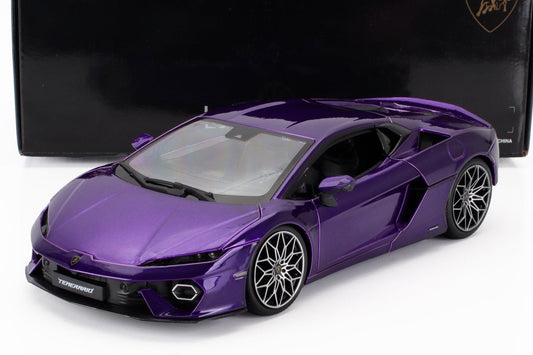STM Diecast Bburago 2025 Lamborghini Temerario Purple Metallic 1:18