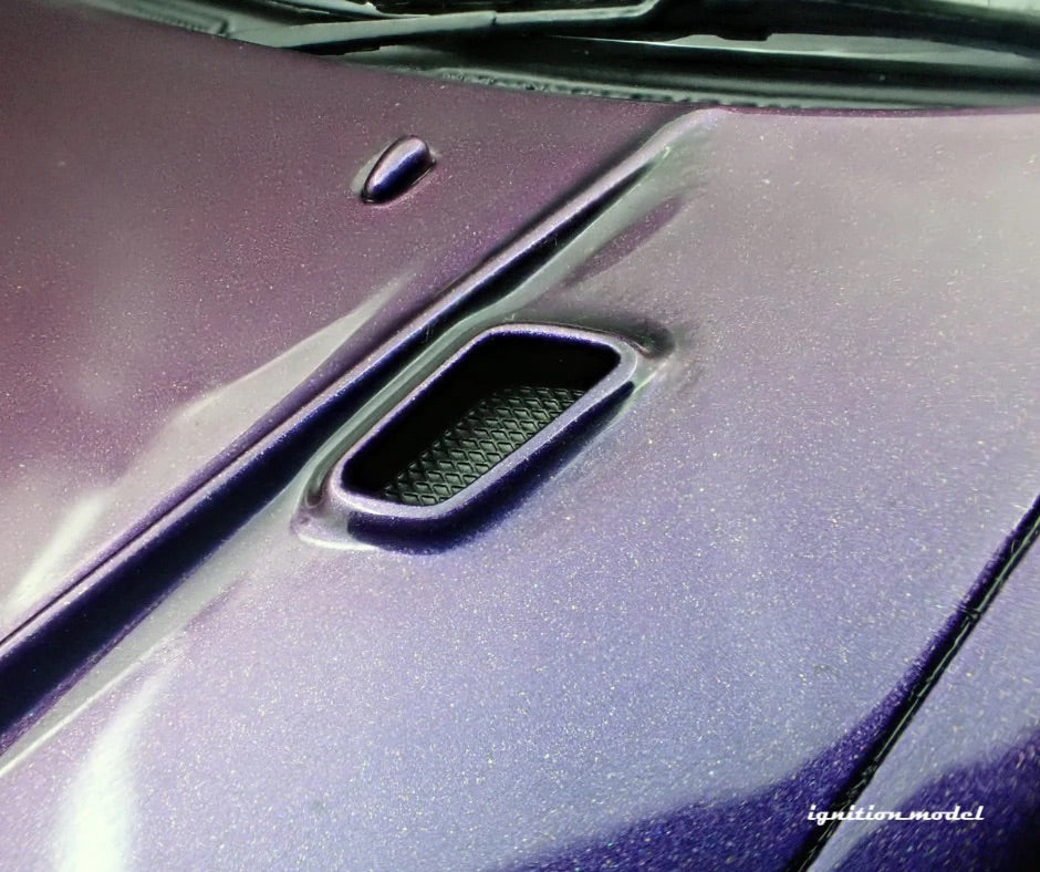 Ignition-Model Nissan Skyline GT-R 400r R33 (BCNR33) RHD Midnight Purple 1:18