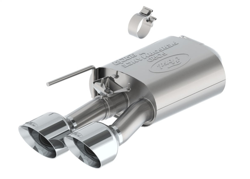 Ford Racing 2024 Mustang 5.0L Extreme Active Axle-Back w/Valance - Chrome Tip M-5230-M5ECVA