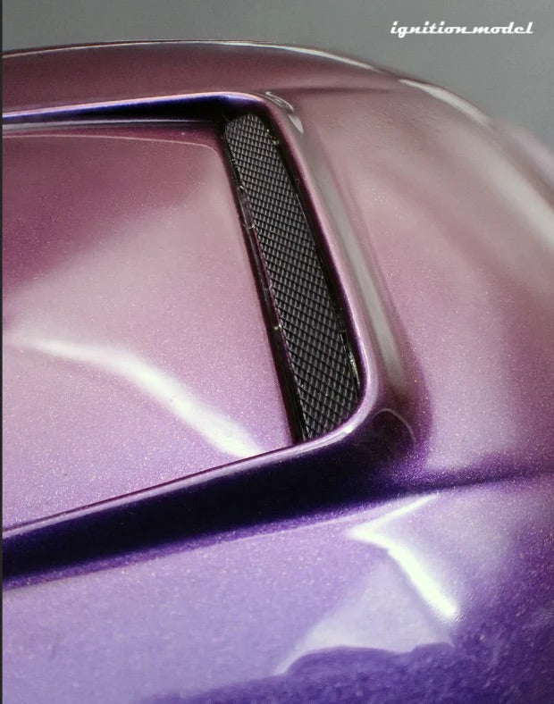 Ignition-Model Nissan Skyline GT-R 400r R33 (BCNR33) RHD Midnight Purple 1:18
