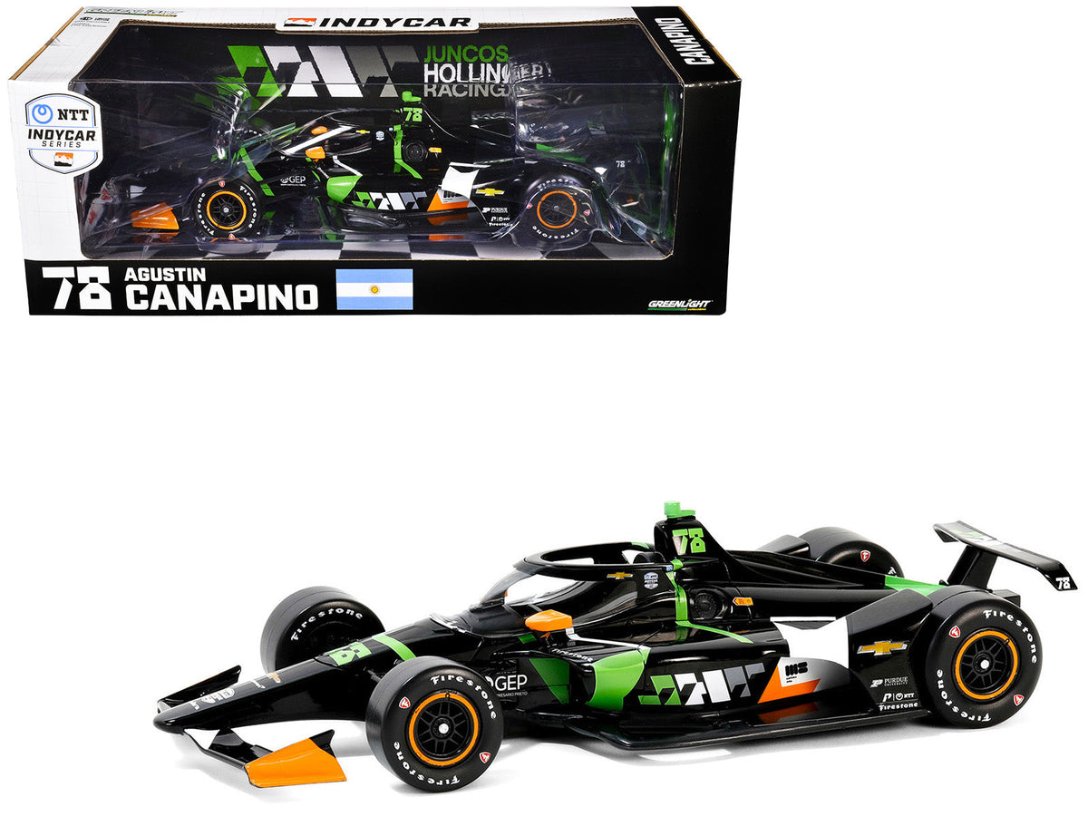 Rapid Vehicles Dallara IndyCar #78 Agustin Canapino "JHR" Juncos Hollinger Racing "NTT IndyCar...