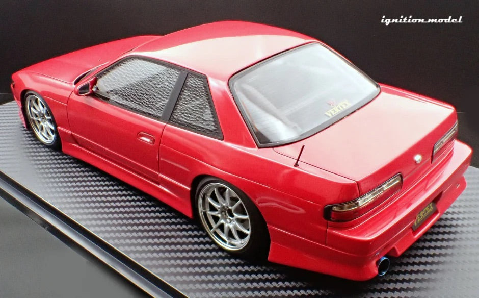 Ignition-Model Nissan Vertex S13 Silvia Red 1:18