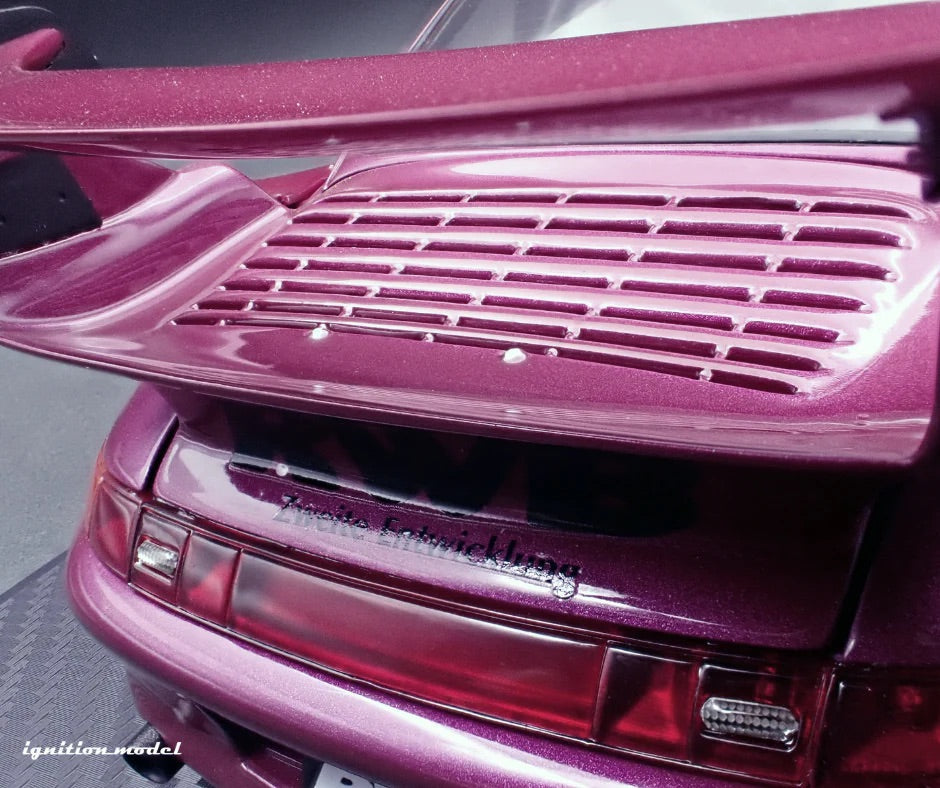 Ignition Model Porsche 993 RWB "Carmen" Purple Metallic 1:18